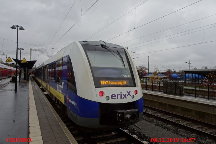 Bahnfahrt Uelzen − Schönewörde