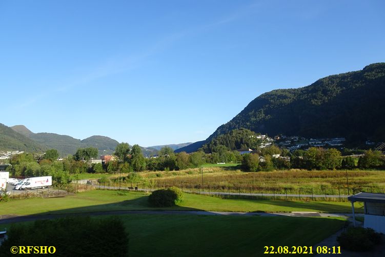 Aussicht vom Hotel Scandic Førde