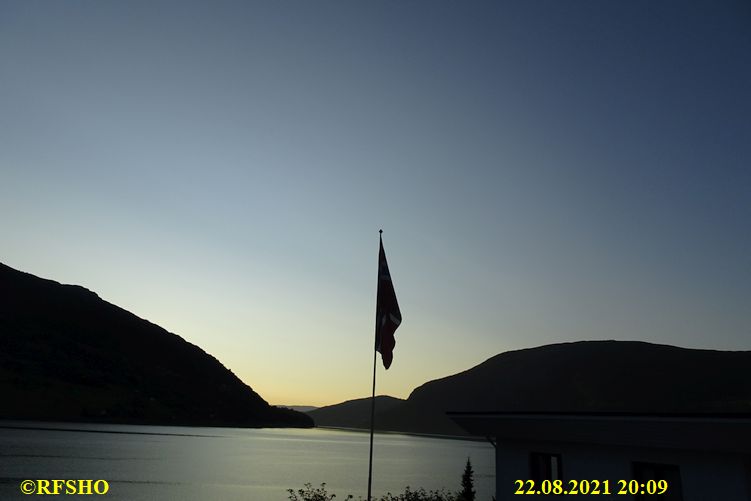Aussicht vom Olden Fjordhotel