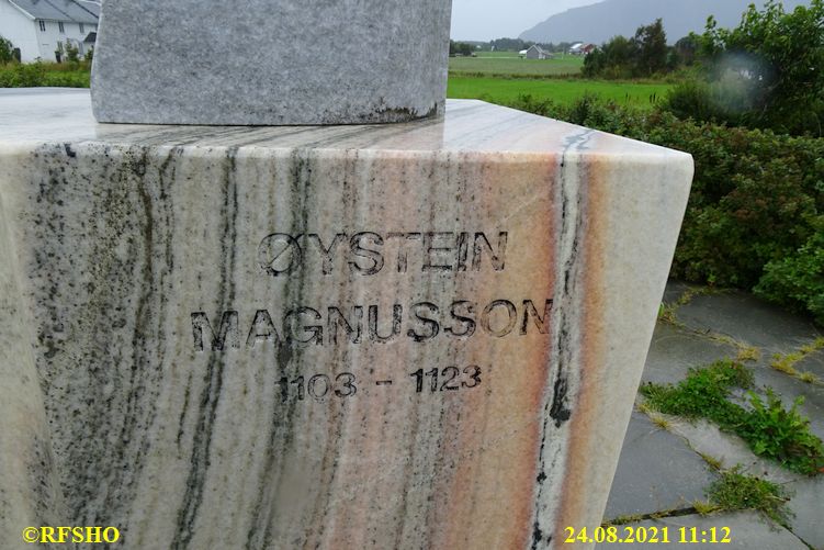 Hustad, Øystein Magnusson 1103 − 1123