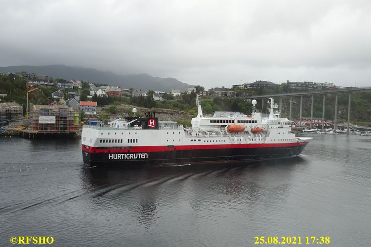 Kristiansund, MS VESTERÅLEN