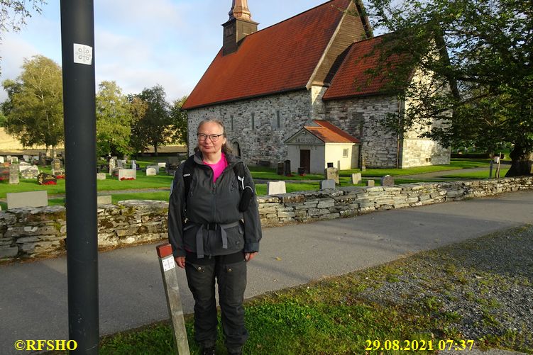 Sagamarsjen Start 2. Tag in Stiklestad