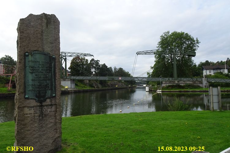 Trollhättan, Schleusen