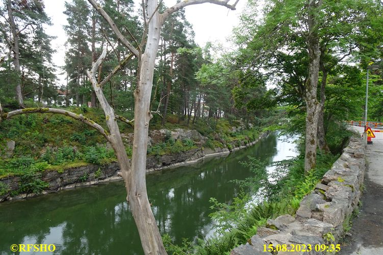 Trollhättan, Schleusen