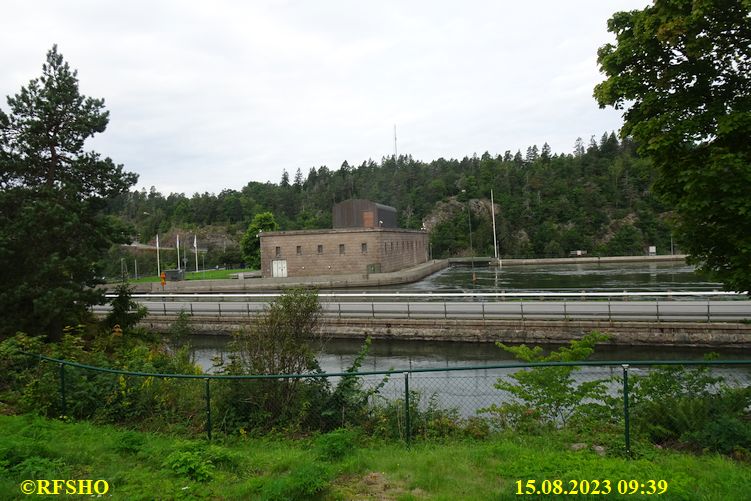 Trollhättan, Schleusen