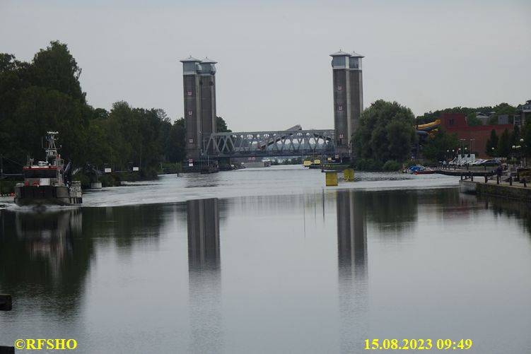 Trollhättan, Schleusen