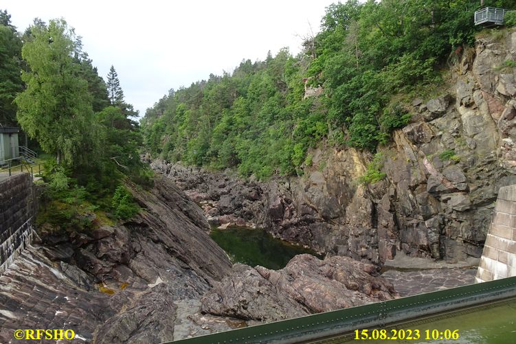 Trollhättan, Schleusen