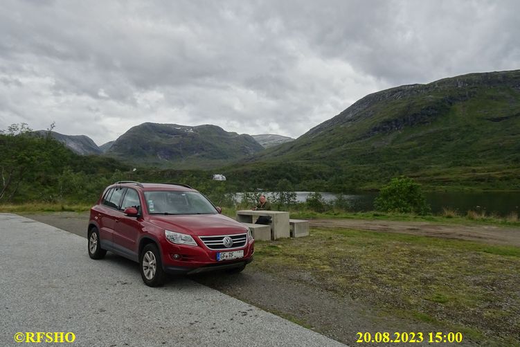 Mittagspause am Holmevatnet