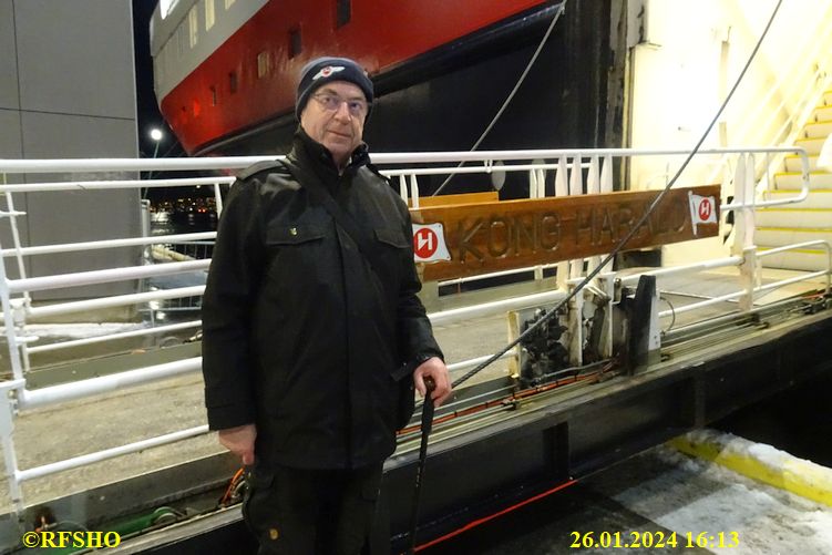Besuch Hurtigruten MS KONG HARALD