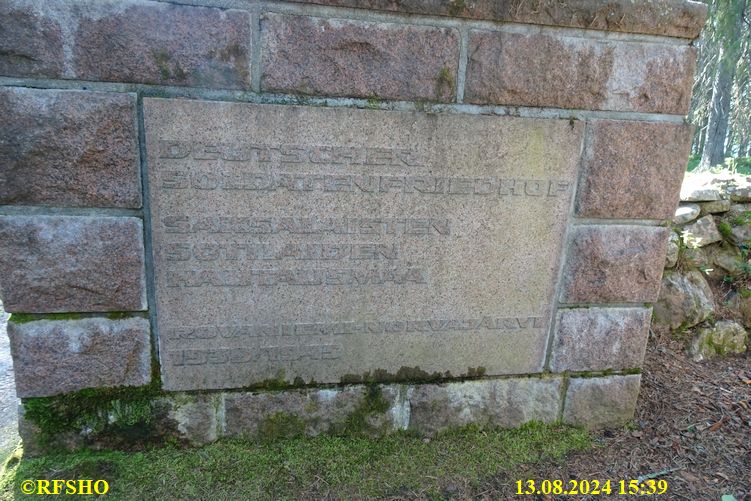 Rovaniemi, deutscher Soldatenfriedhof