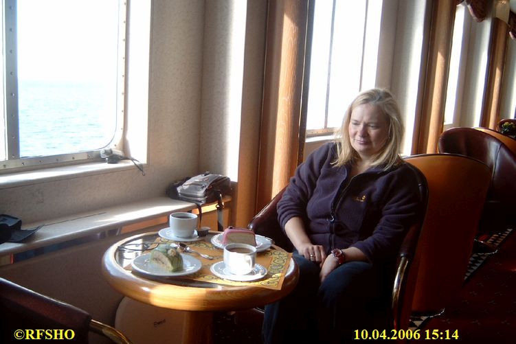 Teatime auf der MS NORDLYS