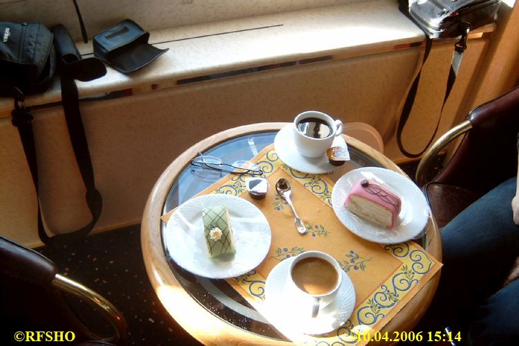 Teatime auf der MS NORDLYS