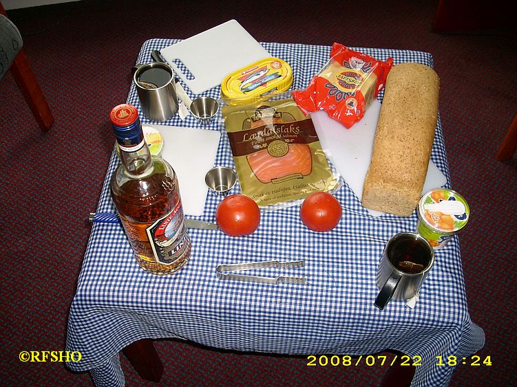Voss, Abendessen
