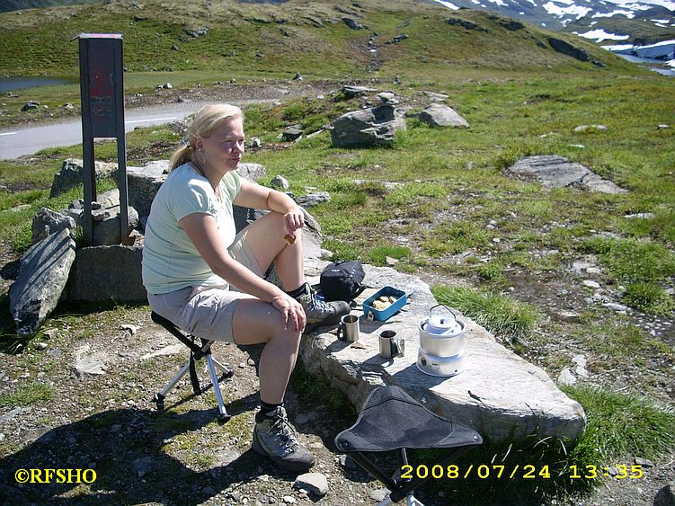 Aurlandsvegen, Teatime