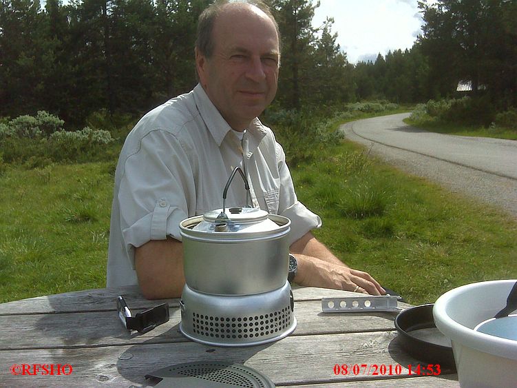 am RV 51, Mittagspause