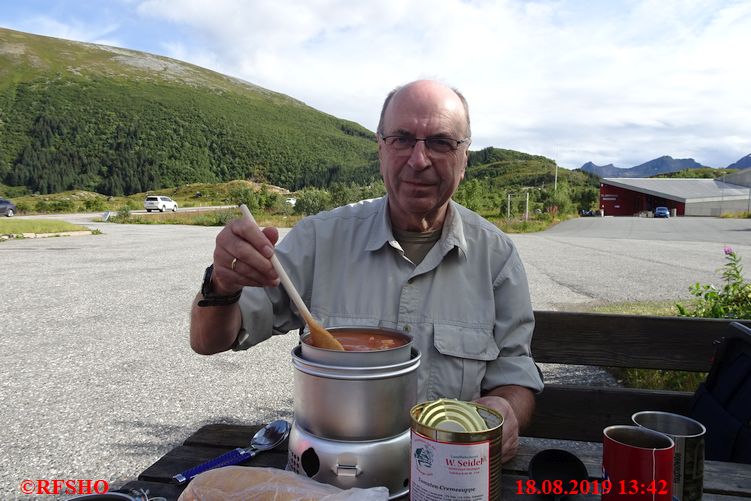 Mittagessen an der E10