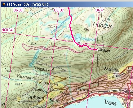 Raster/skygge Voss