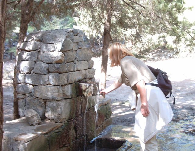 Kreta Samaria-Schlucht, Quelle