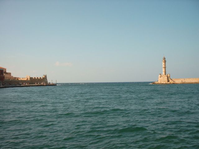 Chania Hafeneinfahrt 05.10.2001