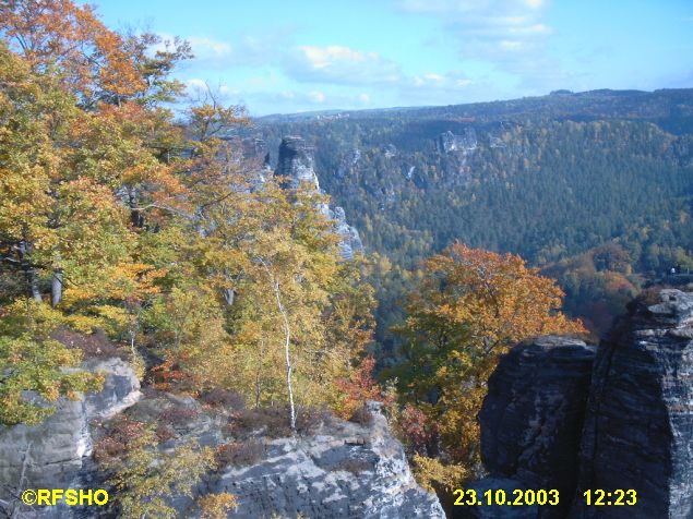 Blick von der Bastei