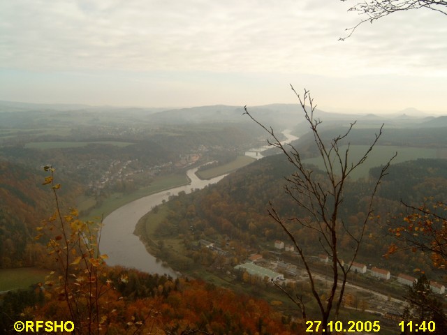 Blick von Lilienstein