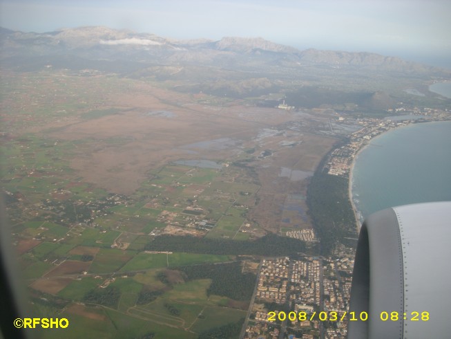 Flug mit Air Berlin Hannover - Palma