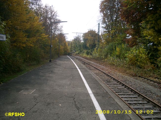 Herrsching Bahnhof, Endstation
