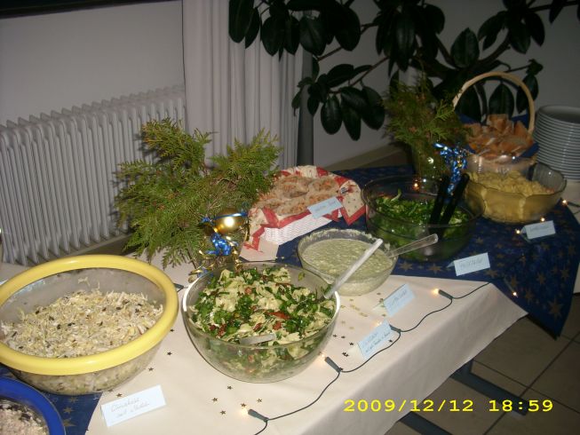 Abendbuffet (Dank an Uwe für die schöne Feier)
