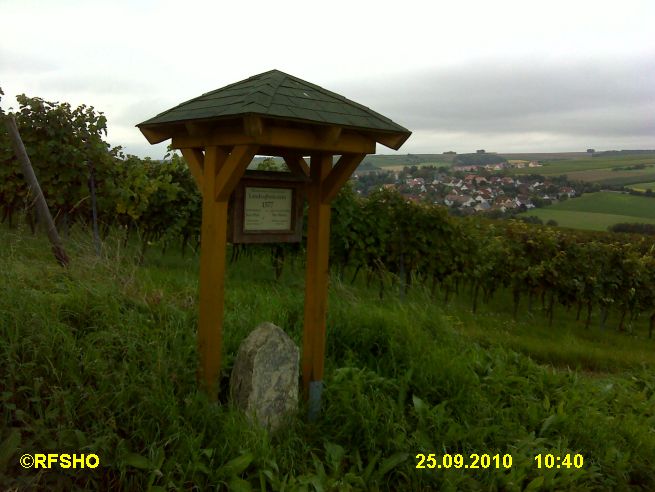 Landesgrenzstein von 1577 Appenheim <-> Gau - Algesheim