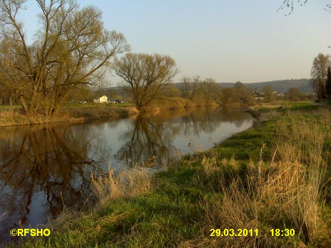 die Lahn bei Wetzlar Naunheim