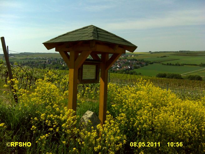 Landesgrenzstein von 1577 Appenheim <-> Gau - Algesheim