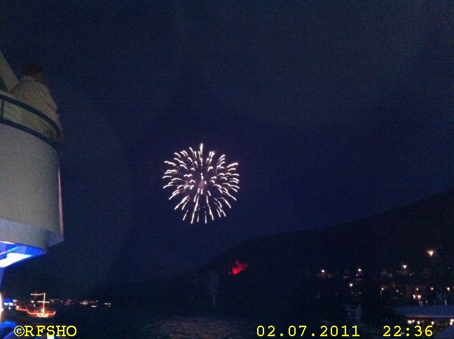 Rhein in Flammen