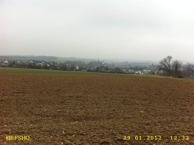 Blick auf Kastellaun von der ”Hohen Buch”