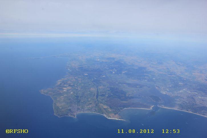 Flug Hannover - Guernsey
