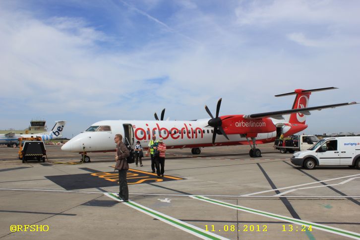 Flug Hannover - Guernsey