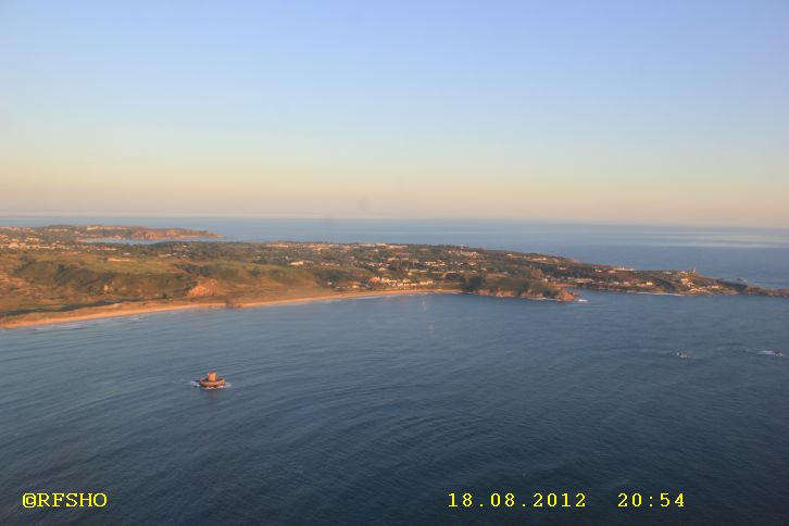 Flug Guernsey − Jersey − Hannover Air Berlin AB2970 DASH8-Q400