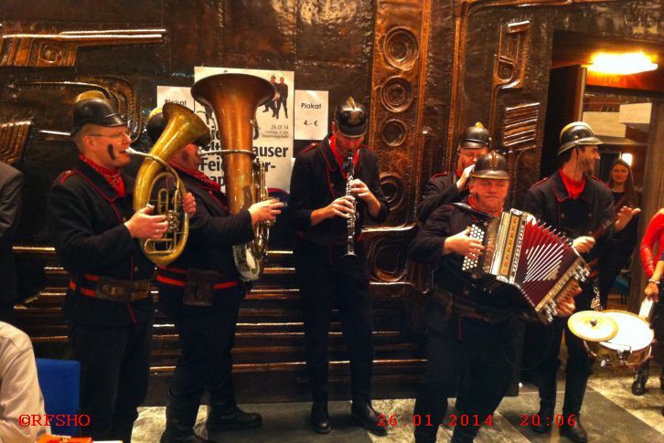 Nürnberg, Konzert der Altneihauser Feierwehrkapell’n in der Meistersingerhalle