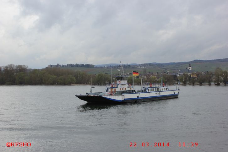 Autofähre Ingelheim − Oestrich-Winkel