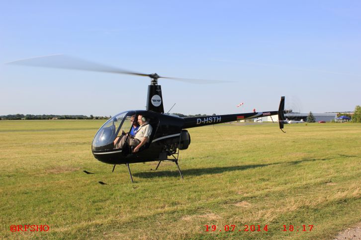 Hubschrauber Trainingsflug