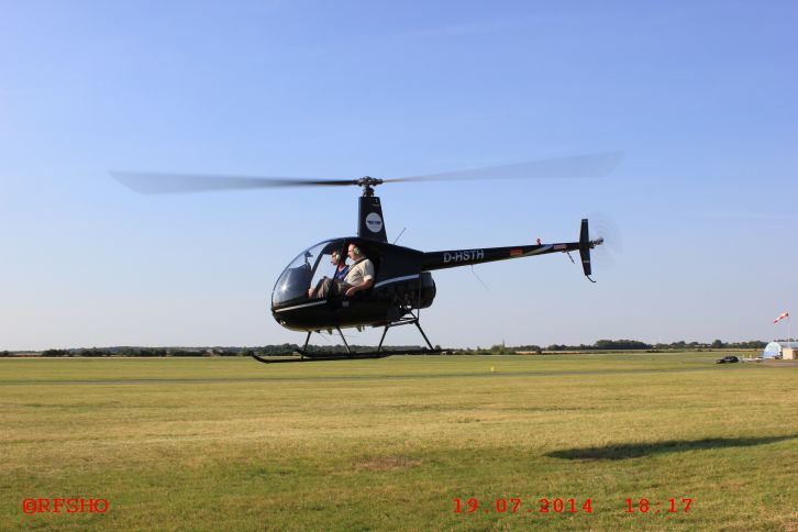 Hubschrauber Trainingsflug