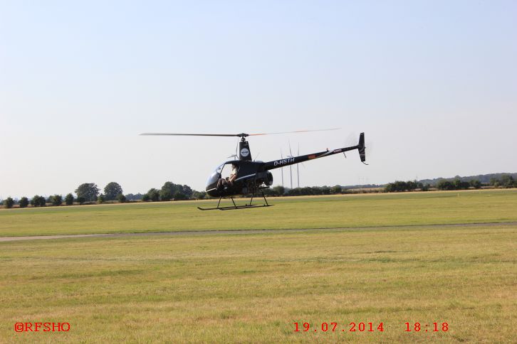 Hubschrauber Trainingsflug