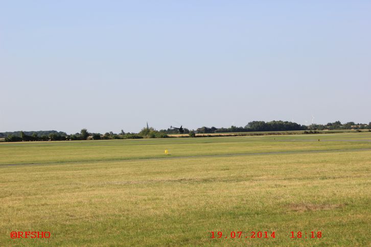 Hubschrauber Trainingsflug