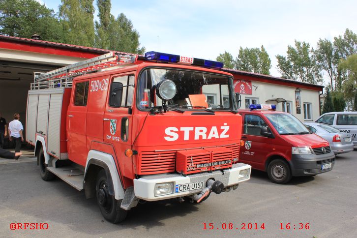 Besuch OSP Bycz