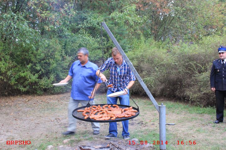 Grillen im Wald