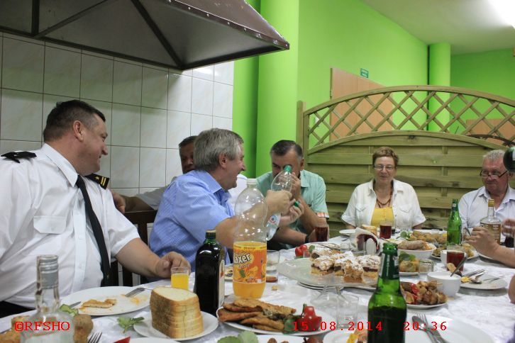 Abendessen in Krzywosadz