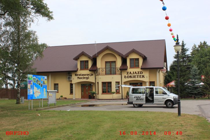 unser Hotel in Plowce