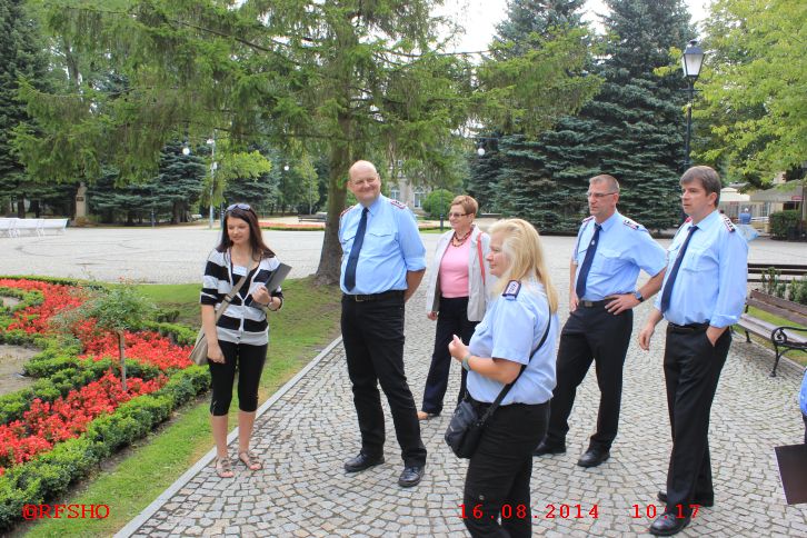 Besichtigung der Parkanlagen in Inowroclaw