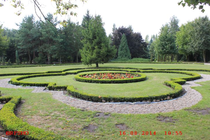 Besichtigung der Parkanlagen in Inowroclaw