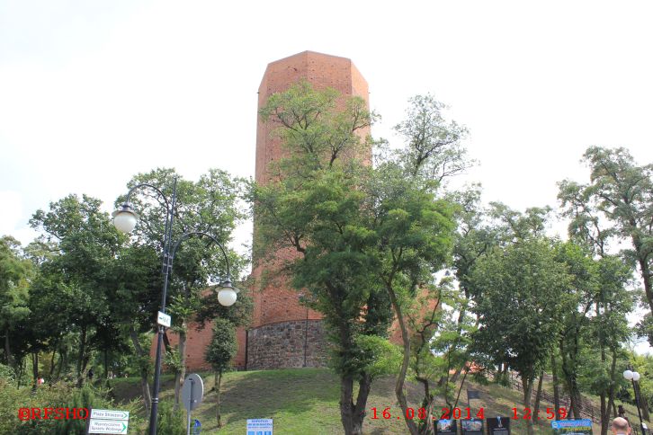Das Schloss in Kruszwica (Mäuseturm)
