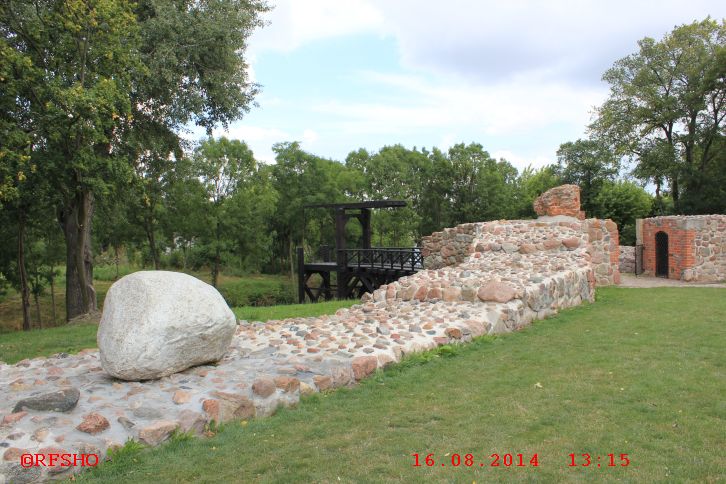Das Schloss in Kruszwica (Mäuseturm)